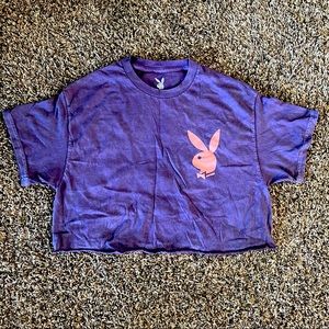 Playboy crop top tee